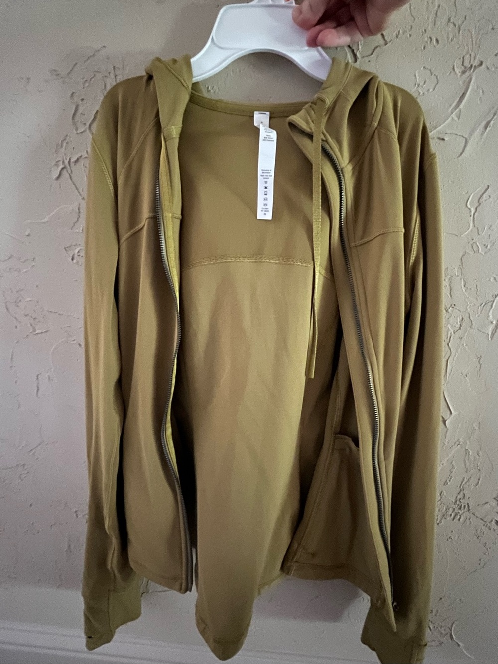 Olive Green Lululemon Jacket Size 8